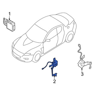 Mazda OE - Front Headlight Level Sensor