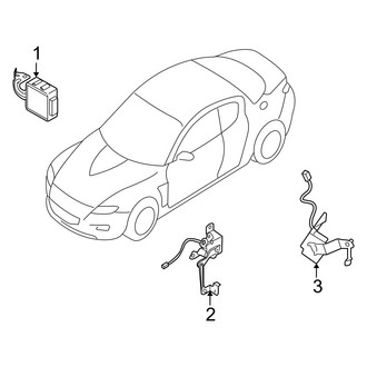 Mazda OE - Electrical Components (Auto Leveling Headlamps)