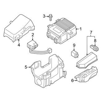 Mazda OE - Electrical Components (Engine Compartment), (Grand Touring / R3 / Sport)