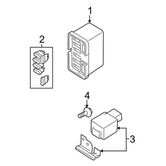 Mazda OE - Electrical Components (Instrument Panel, Fuse Box)