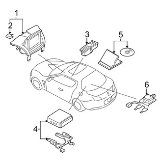 Mazda OE - Electrical - Navigation System Components