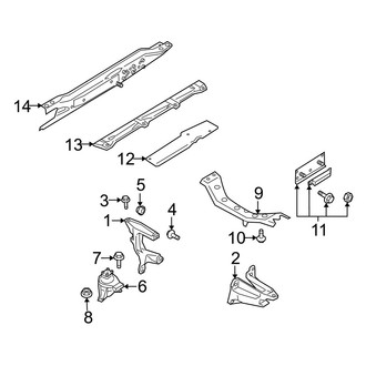 Mazda OE - Engine & Transmission Mounting