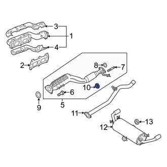 Mazda OE - Exhaust System Hanger