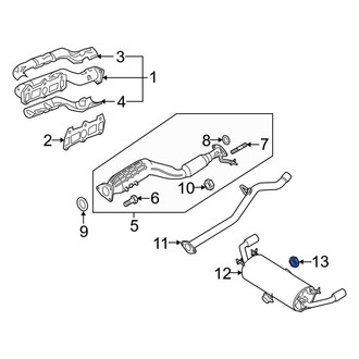 Mazda OE - Exhaust System Hanger