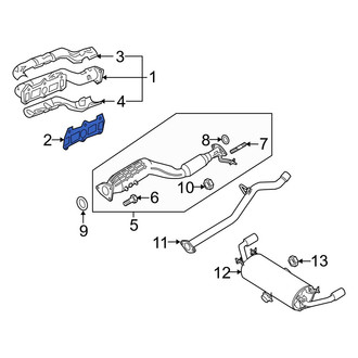 Mazda OE - Exhaust Manifold Gasket