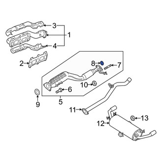 Mazda OE - Rear Forward Catalytic Converter Gasket
