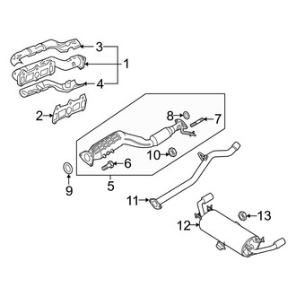 Mazda OE - Exhaust System - Exhaust Components