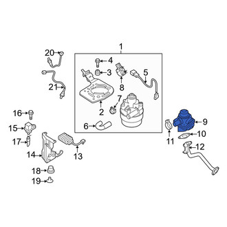 Mazda OE - Secondary Air Injection Control Valve