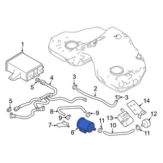 Mazda OE - Vapor Canister Filter