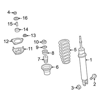 Mazda OE - Front Suspension - Struts & Components