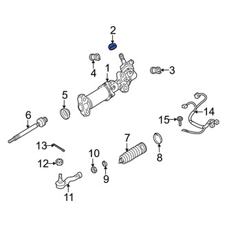 Mazda OE - Rack And Pinion Pinion Seal