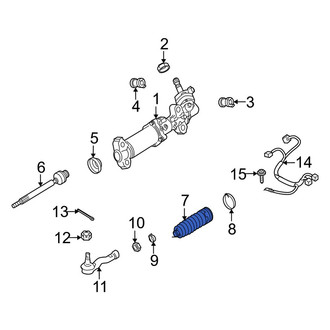 Mazda OE - Rack and Pinion Bellows