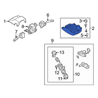 Mazda OE - Lower Steering Column Cover