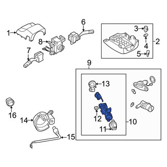 Mazda OE - Ignition Lock Assembly