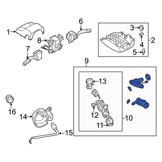Mazda OE - Ignition Lock Assembly