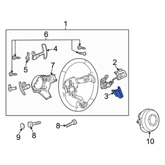 Mazda OE - Steering Wheel Trim
