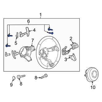 Mazda OE - Steering Wheel Screw