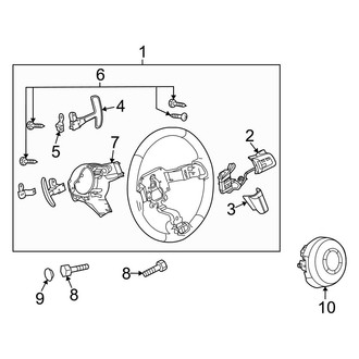 Mazda OE - Steering Wheel & Trim (Up to 01/2009)