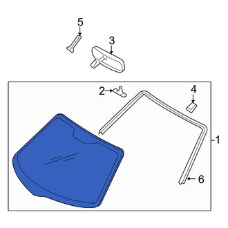 Mazda OE - Front Windshield