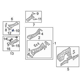 Mazda OE - Right Cowl Cover Gasket