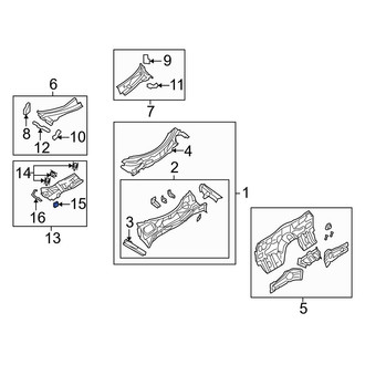 Mazda OE - Center Cowl Cover Gasket
