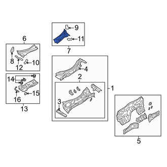 Mazda OE - Front Left Cowl Cover