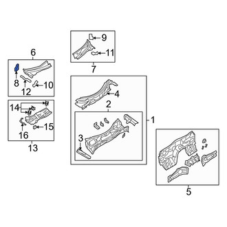 Mazda OE - Front Right Cowl Molding