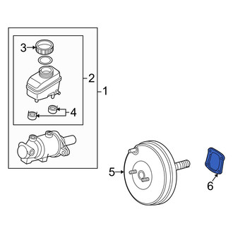 Mazda OE - Power Brake Booster Gasket