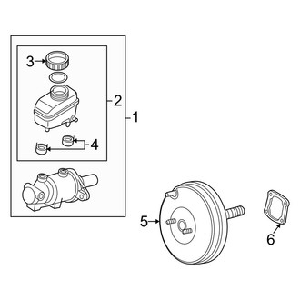 Mazda OE - Cowl - Components on Dash Panel