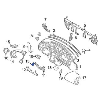 Mazda OE - Console Panel Clip