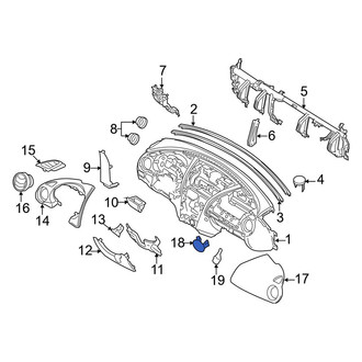 Mazda OE - Instrument Panel Cover