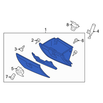 Mazda OE - Front Glove Box