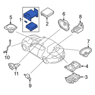 Mazda OE - Radio Control Unit