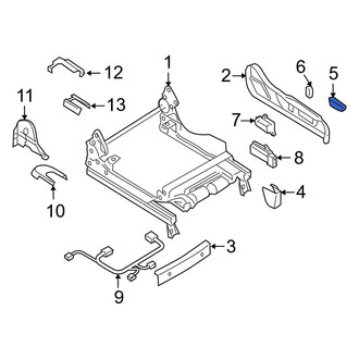Mazda OE - Front Right Power Seat Switch Knob