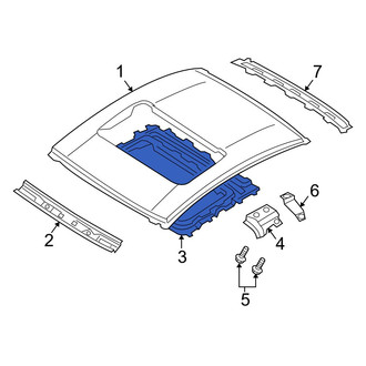 Mazda OE - Sunroof Frame