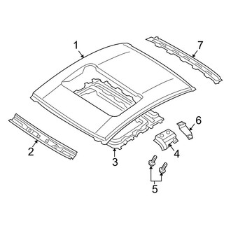 Mazda OE - Roof & Components (With Sunroof)