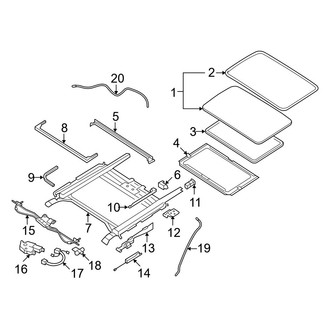 Mazda OE - Roof - Sunroof (With Sunroof)