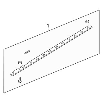 Mazda OE - Pillars, Rocker & Floor - Exterior Trim (Type 1)