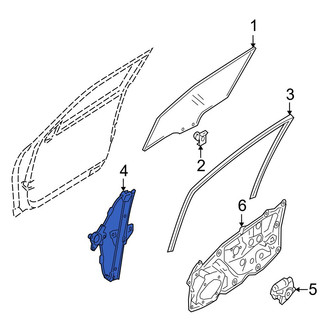 Mazda OE - Front Left Window Regulator