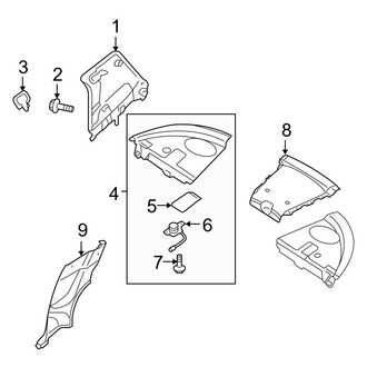 Mazda OE - Quarter Panel - Interior Trim