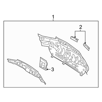 Mazda OE - Rear Body & Floor - Rear Body