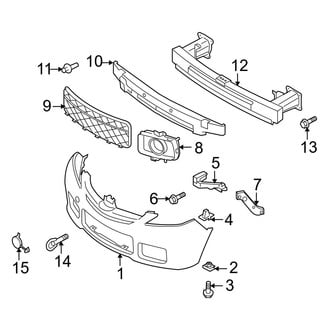 Mazda OE - Front Bumper - Bumper & Components