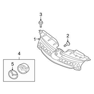 Mazda OE - Grille & Components