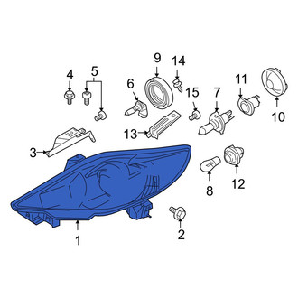 Mazda OE - Front Right Headlight