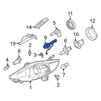 Mazda OE - Front Turn Signal Light Socket