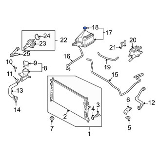 Mazda OE - Engine Coolant Reservoir