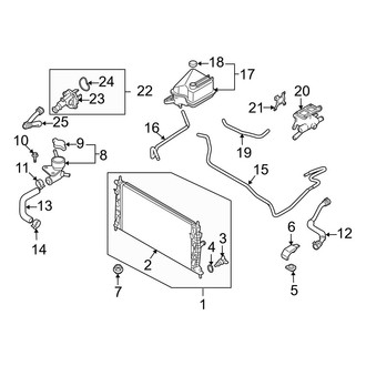 Mazda OE - Cooling - Radiator & Components