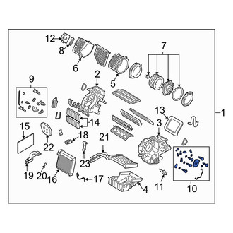 Mazda OE - HVAC Mode Door Lever Link