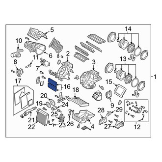 Mazda OE - Cabin Air Filter
