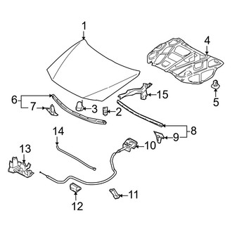 Mazda OE - Hood & Components